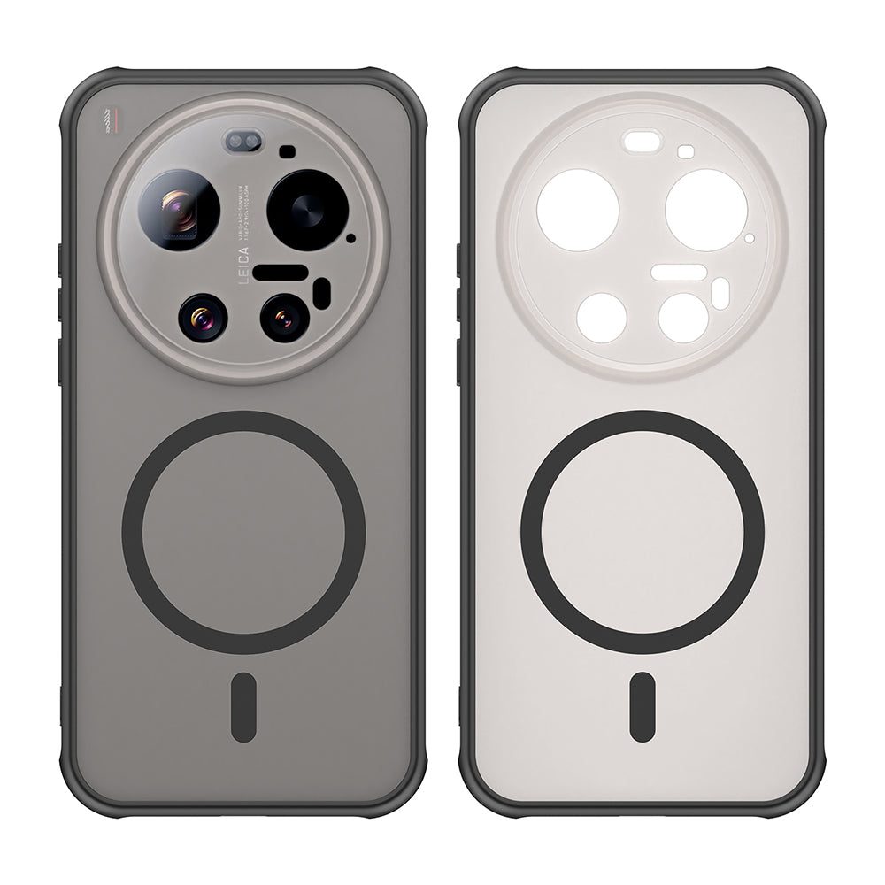 Калъф MagSafe за Xiaomi 17 Ultra, Techsuit, HaloFrost II, Черен