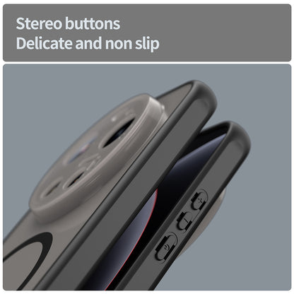 Калъф MagSafe за Xiaomi 17 Ultra, Techsuit, HaloFrost II, Черен