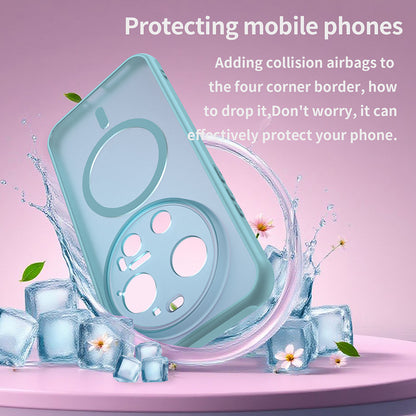 Калъф MagSafe за Xiaomi 17 Ultra, Techsuit, HaloFrost II, Светлозелен