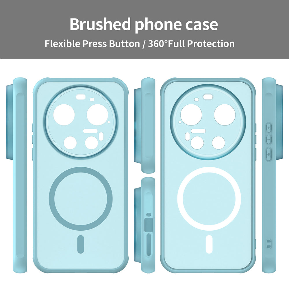 Калъф MagSafe за Xiaomi 17 Ultra, Techsuit, HaloFrost II, Светлозелен