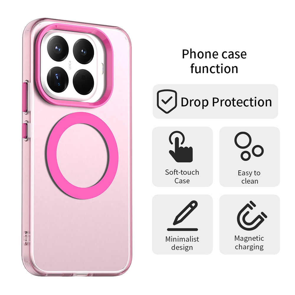 Калъф MagSafe за Xiaomi 17T, Techsuit, CandyCase, Розов