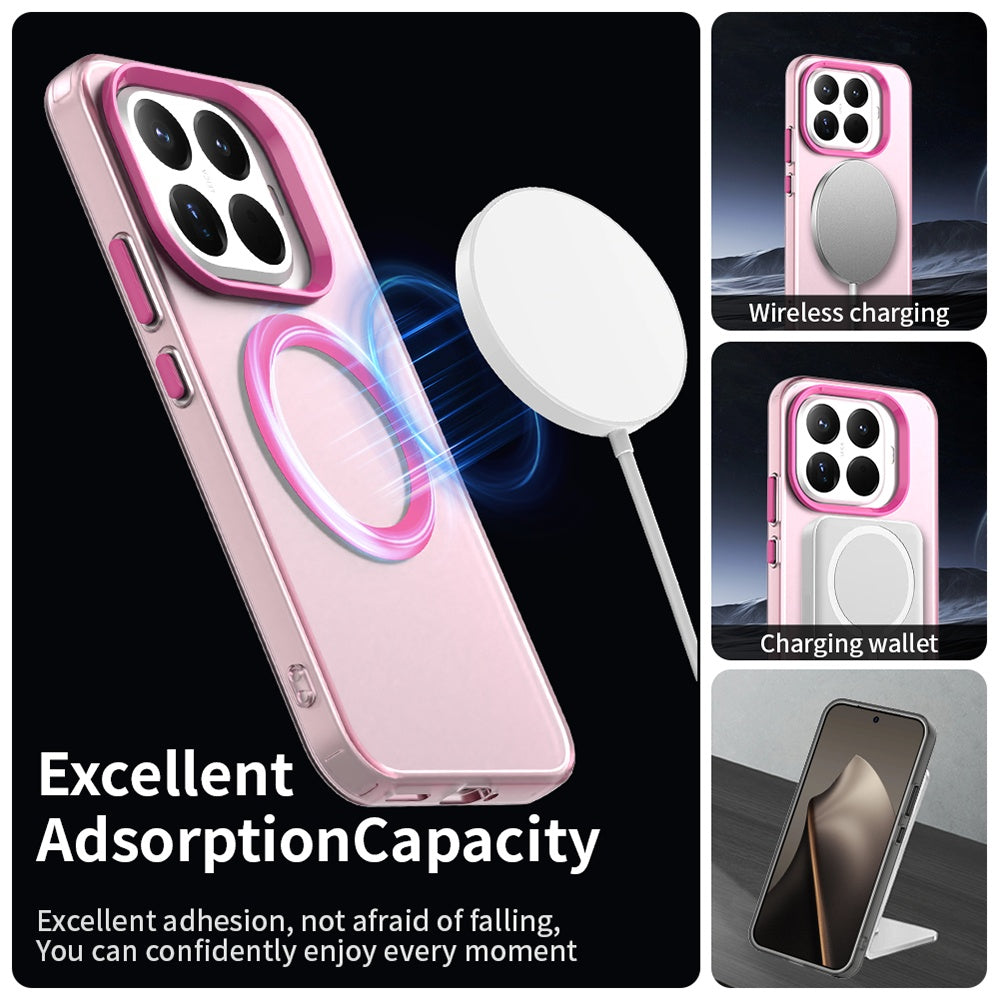 Калъф MagSafe за Xiaomi 17T, Techsuit, CandyCase, Розов
