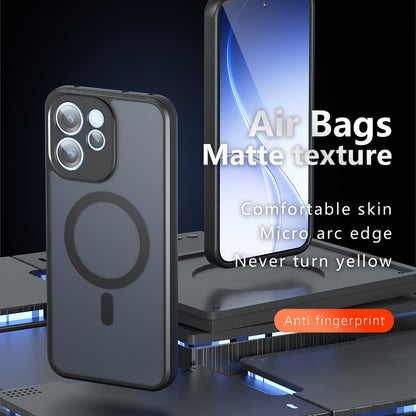 Калъф MagSafe за Xiaomi 17T, Techsuit, PureFrost, Черен сатен