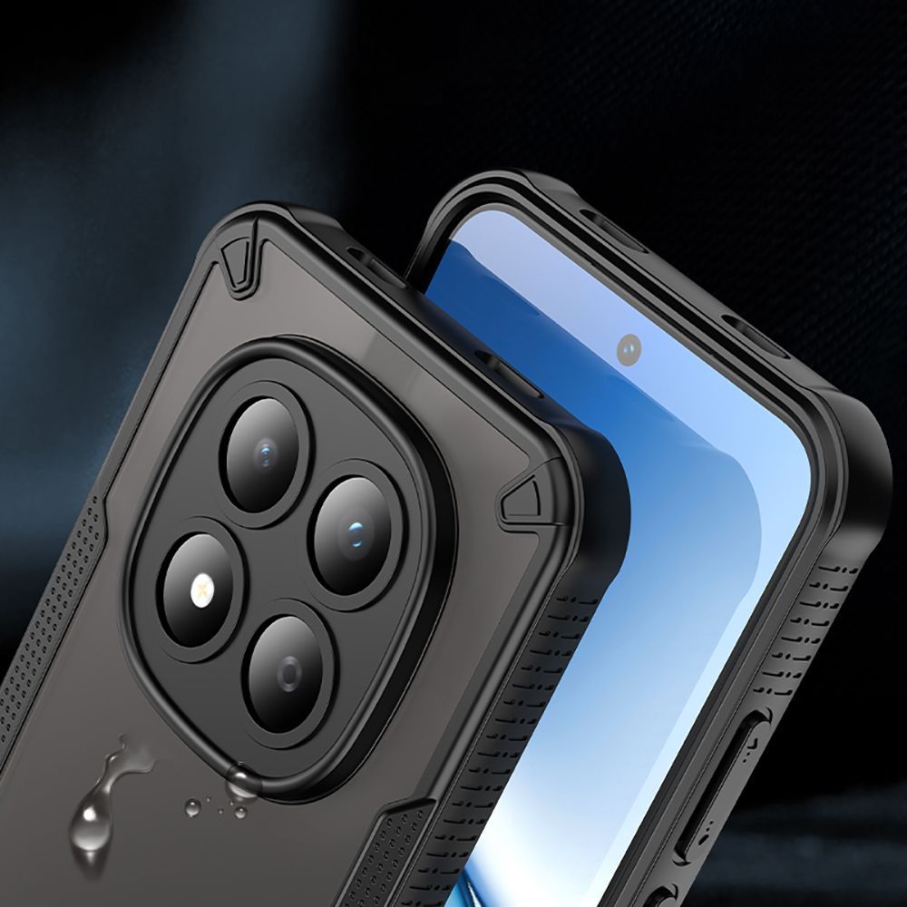 Калъф MagSafe за Xiaomi Redmi Note 15 Pro 5G, Tech-Protect, Rugged Shield, Черен