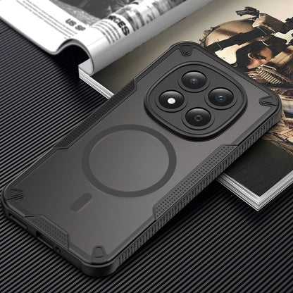 Калъф MagSafe за Xiaomi Poco M8 Pro / Redmi Note 15 Pro+ 5G, Tech-Protect, Rugged Shield, Черен