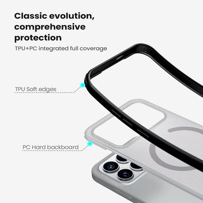 MagSafe Case for Xiaomi Poco F8 Ultra, Nillkin, Super Shield Pro, Transparent Black