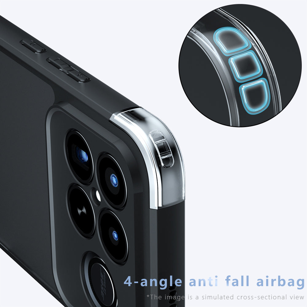 Калъф MagSafe за Xiaomi Poco F8 Ultra, Techsuit, PureFrost, Сатенено черен