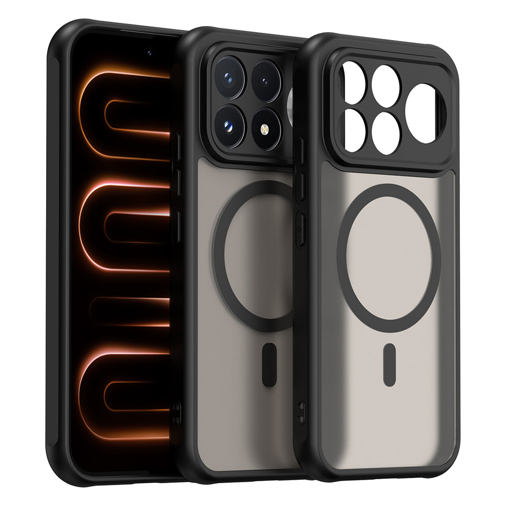 Калъф MagSafe за Xiaomi Poco F9 Pro, Techsuit, HaloFrost II, черен