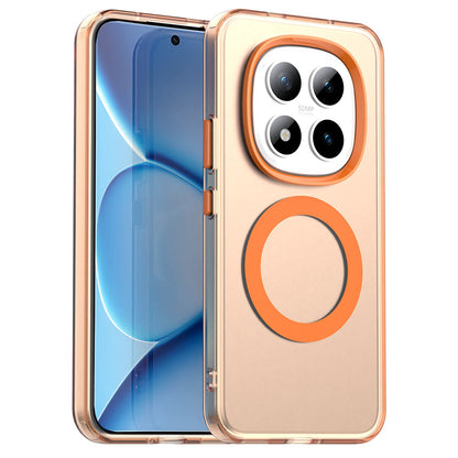 Калъф MagSafe за Xiaomi Poco M8 Pro / Redmi Note 15 Pro+ 5G, Techsuit, CandyCase, Оранжев