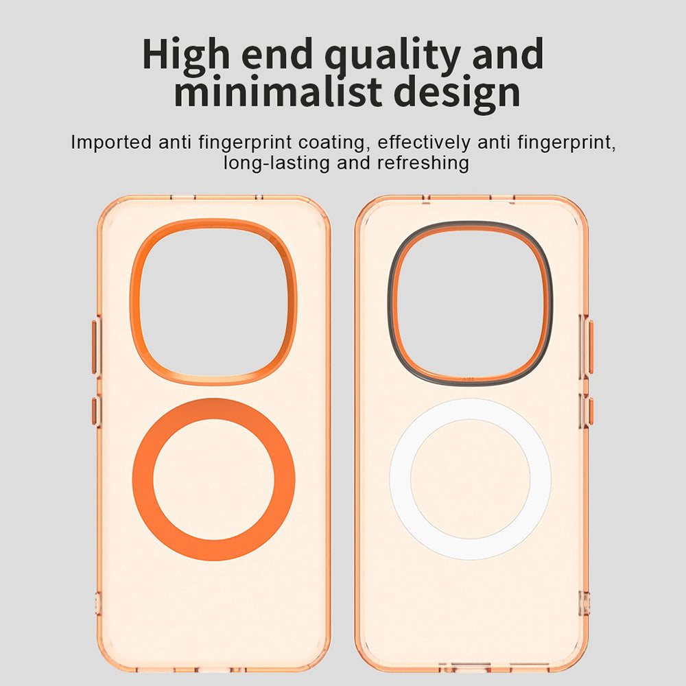 Калъф MagSafe за Xiaomi Poco M8 Pro / Redmi Note 15 Pro+ 5G, Techsuit, CandyCase, Оранжев
