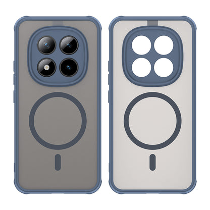 Калъф MagSafe за Xiaomi Poco M8 Pro / Redmi Note 15 Pro+ 5G, Techsuit, HaloFrost II, Тъмносин