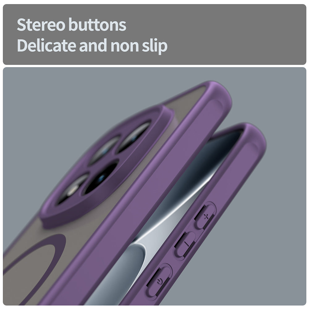 Калъф MagSafe за Xiaomi Poco M8 Pro / Redmi Note 15 Pro+ 5G, Techsuit, HaloFrost II, Лилав