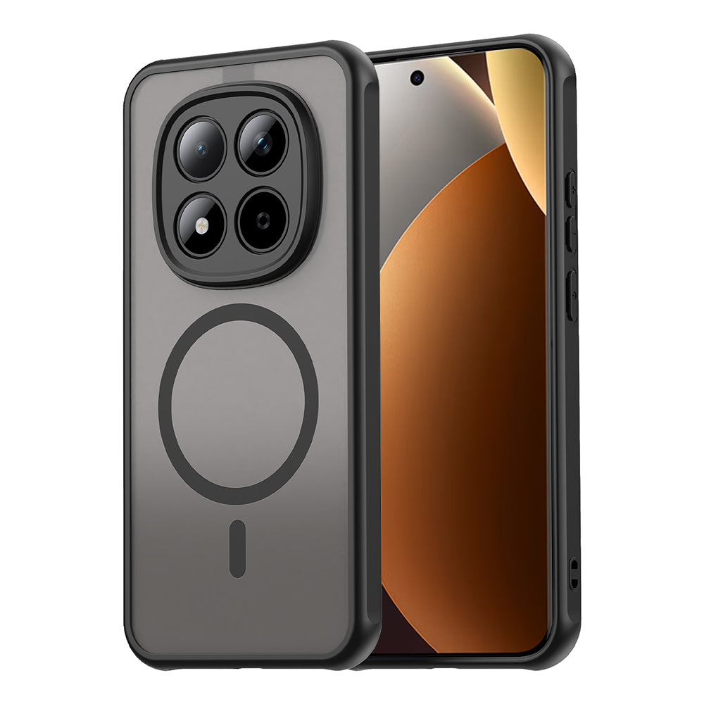 MagSafe Case for Xiaomi Poco M8 Pro / Redmi Note 15 Pro+ 5G, Techsuit, HaloFrost II, Black