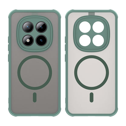 Калъф MagSafe за Xiaomi Poco M8 Pro / Redmi Note 15 Pro+ 5G, Techsuit, HaloFrost II, Зелен