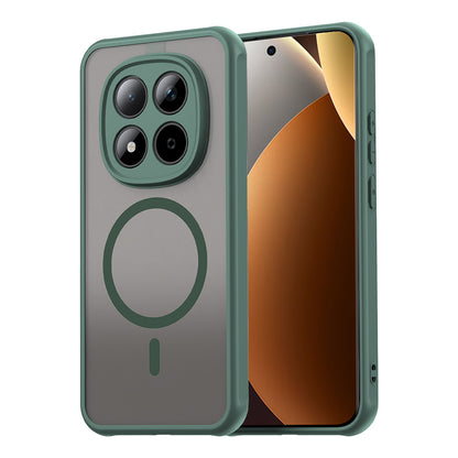 Калъф MagSafe за Xiaomi Poco M8 Pro / Redmi Note 15 Pro+ 5G, Techsuit, HaloFrost II, Зелен