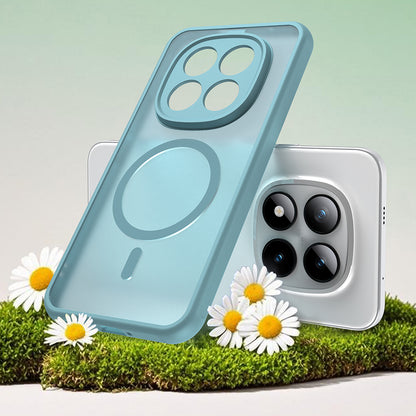 MagSafe Case for Xiaomi Poco M8 Pro / Redmi Note 15 Pro+ 5G, Techsuit, HaloFrost II, Light Green