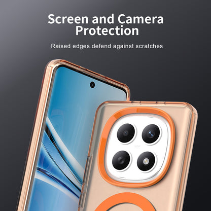 Калъф MagSafe за Xiaomi Poco M8 / Redmi Note 15 5G / Note 15 4G, Techsuit, CandyCase, Оранжев