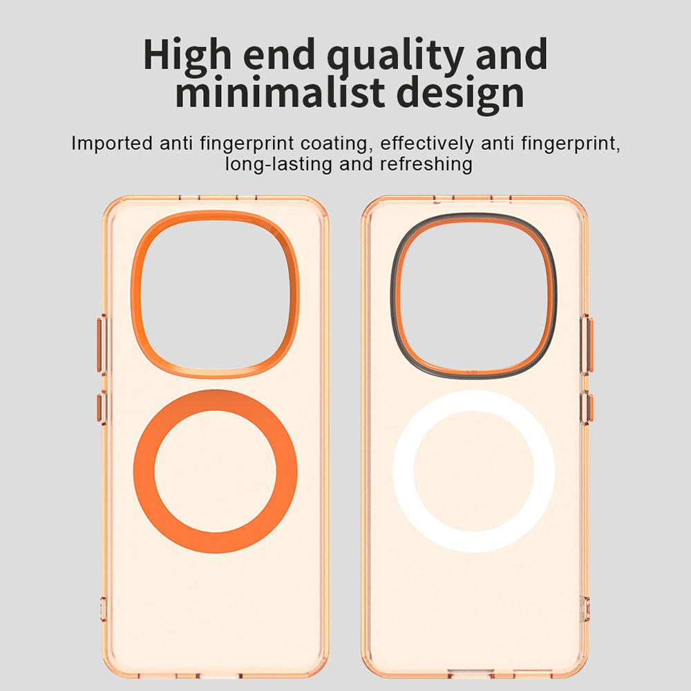 Калъф MagSafe за Xiaomi Poco M8 / Redmi Note 15 5G / Note 15 4G, Techsuit, CandyCase, Оранжев