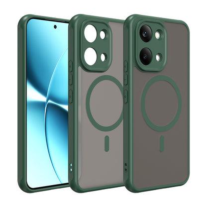 Калъф MagSafe за Xiaomi Poco X8 Pro Max, Techsuit, HaloFrost II, Зелен