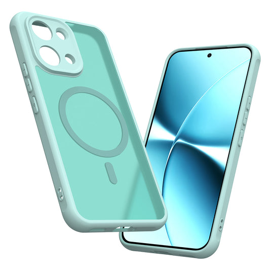 Калъф MagSafe за Xiaomi Poco X8 Pro Max, Techsuit, HaloFrost II, Светлозелен