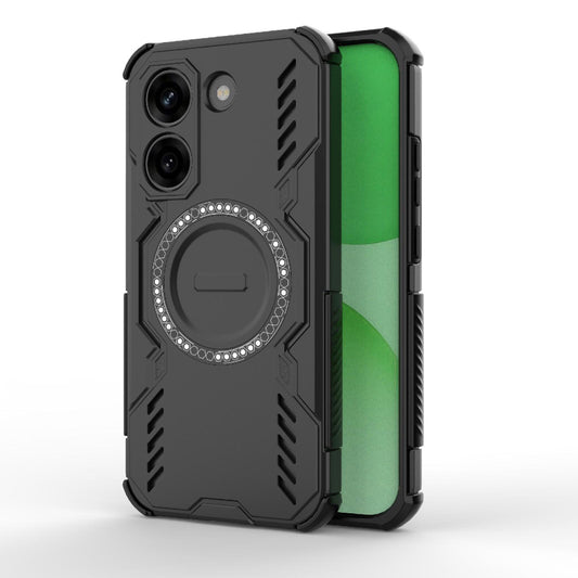 Калъф MagSafe за Xiaomi Poco X8 Pro, Techsuit, ArmorMag, Черен