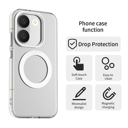 Калъф MagSafe за Xiaomi Poco X8 Pro, Techsuit, CandyCase, Бял