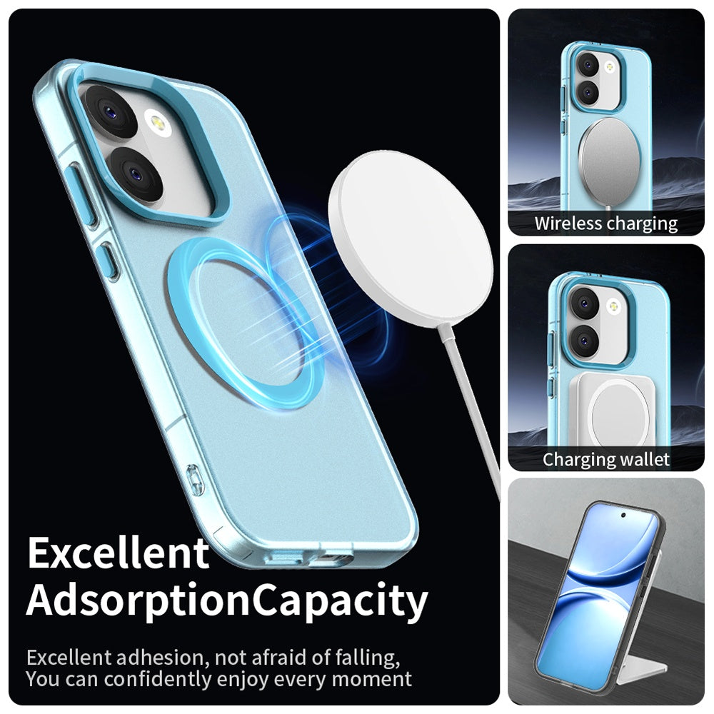 Калъф MagSafe за Xiaomi Poco X8 Pro, Techsuit, CandyCase, Син