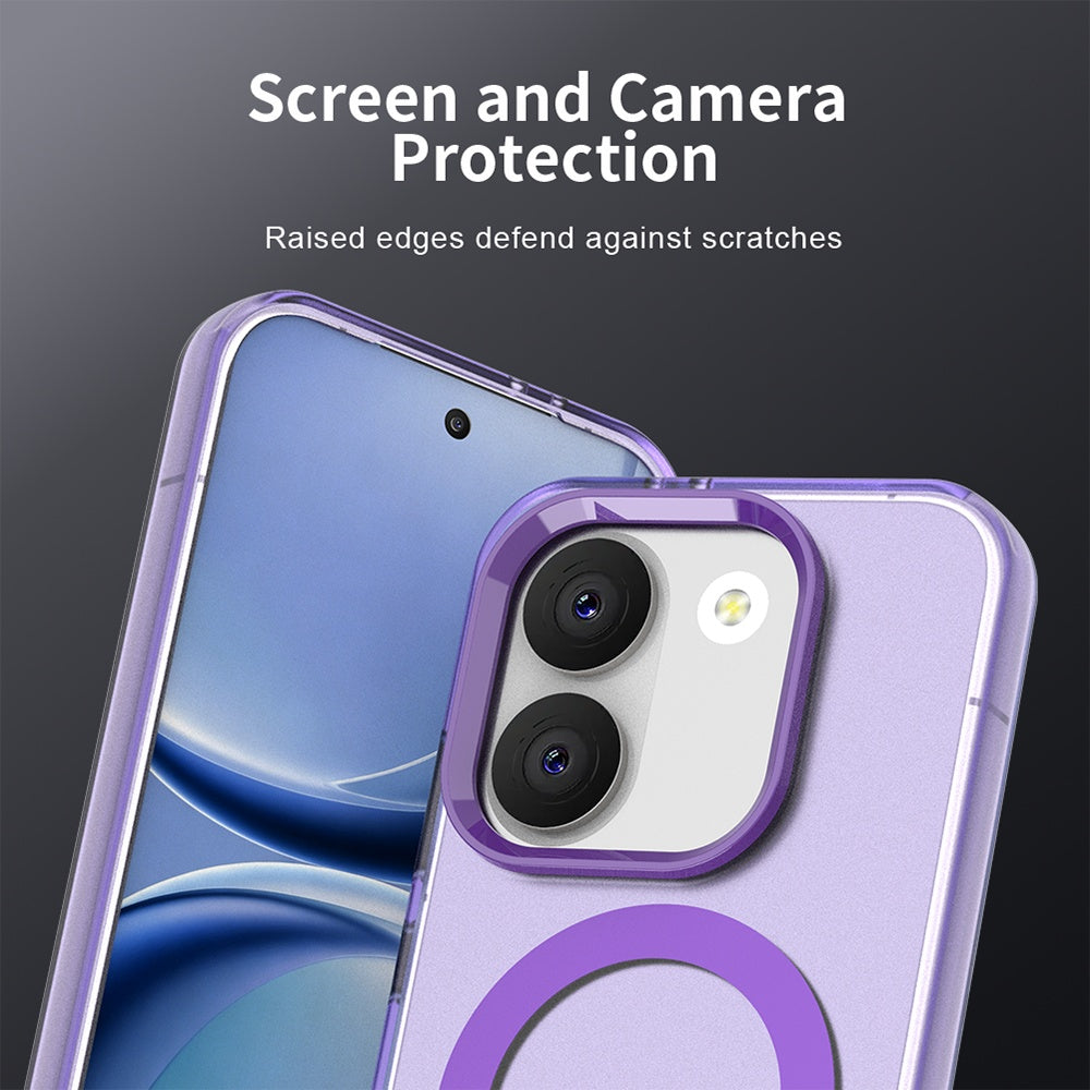 Калъф MagSafe за Xiaomi Poco X8 Pro, Techsuit, CandyCase, Лилав