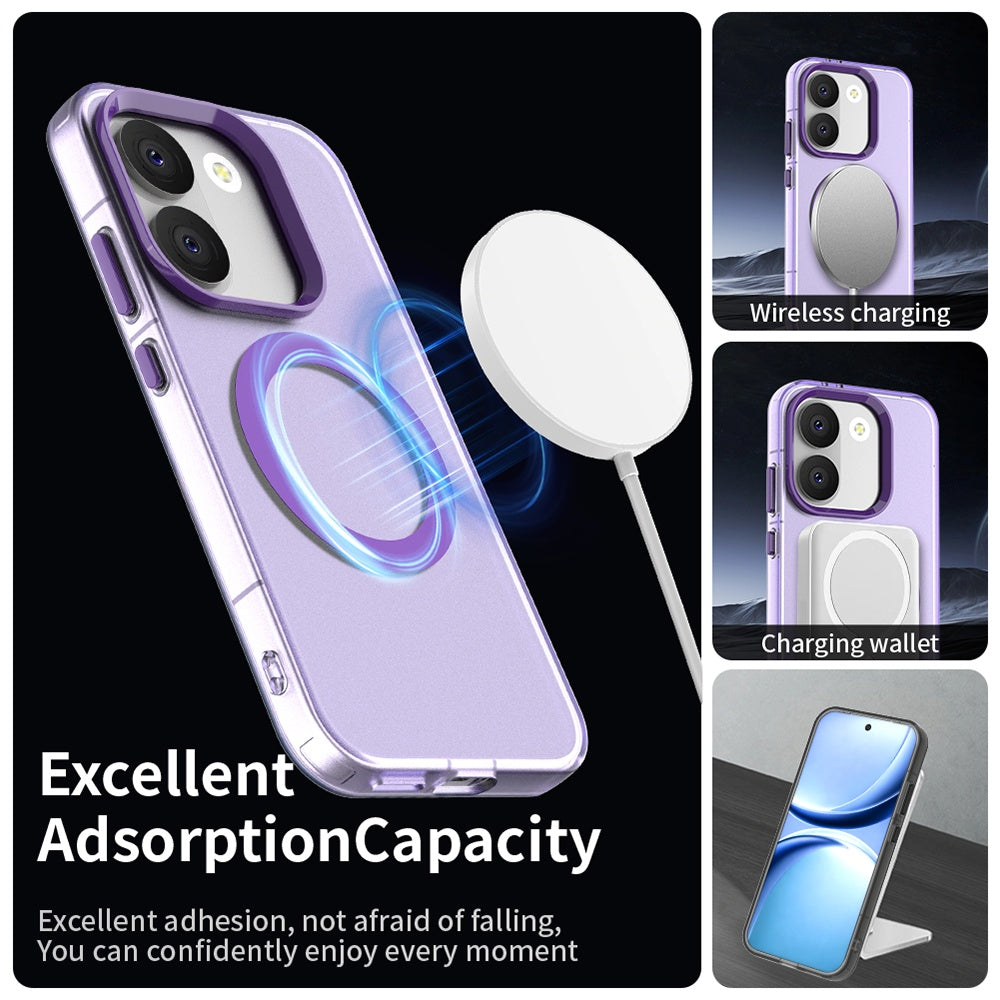 Калъф MagSafe за Xiaomi Poco X8 Pro, Techsuit, CandyCase, Лилав