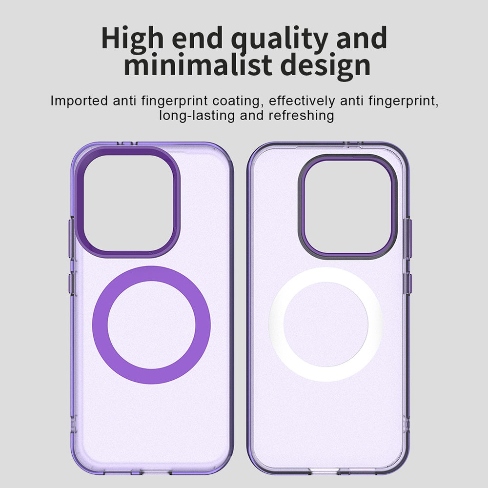 Калъф MagSafe за Xiaomi Poco X8 Pro, Techsuit, CandyCase, Лилав