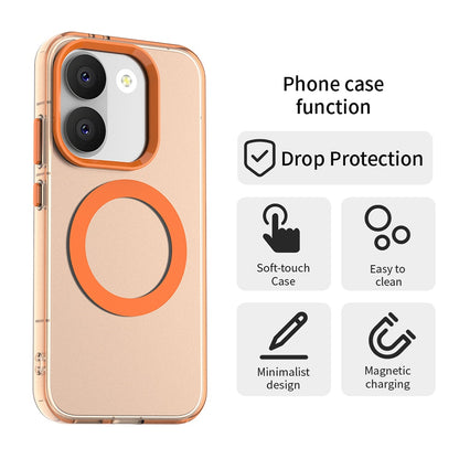 Калъф MagSafe за Xiaomi Poco X8 Pro, Techsuit, CandyCase, Оранжев