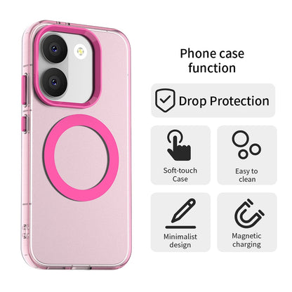 MagSafe калъф за Xiaomi Poco X8 Pro, Techsuit, CandyCase, Розов