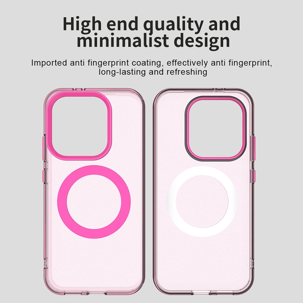 MagSafe калъф за Xiaomi Poco X8 Pro, Techsuit, CandyCase, Розов