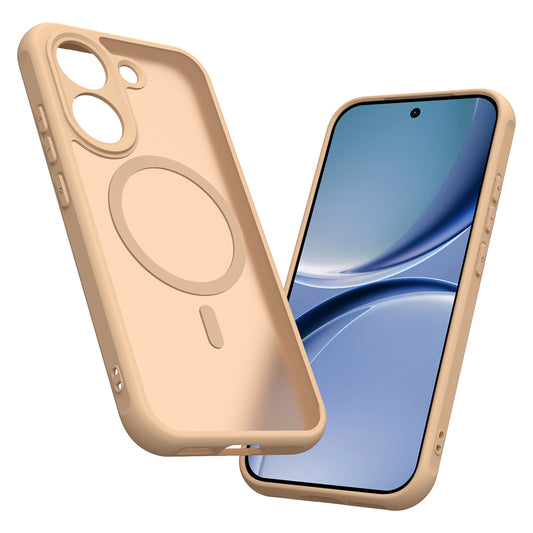 Калъф MagSafe за Xiaomi Poco X8 Pro, Techsuit, HaloFrost II, Златист