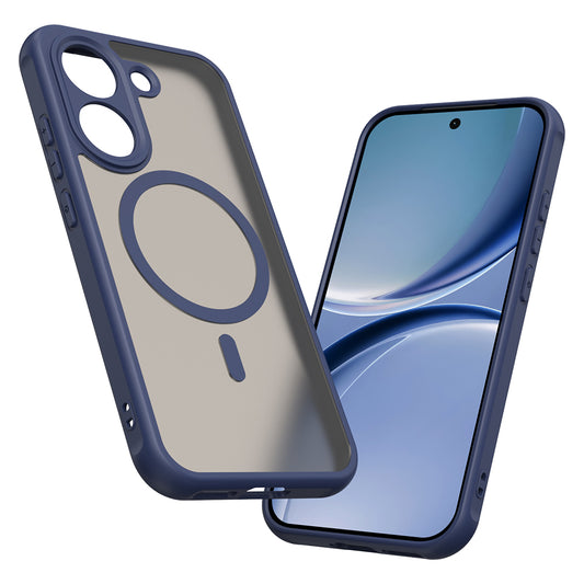 Калъф MagSafe за Xiaomi Poco X8 Pro, Techsuit, HaloFrost II, Тъмносин