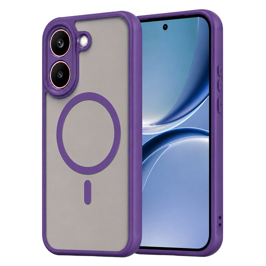 Калъф MagSafe за Xiaomi Poco X8 Pro, Techsuit, HaloFrost II, Лилав
