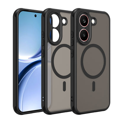 Калъф MagSafe за Xiaomi Poco X8 Pro, Techsuit, HaloFrost II, Черен