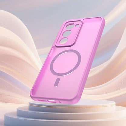 MagSafe Case for Xiaomi Redmi 15 5G / 15 4G, Techsuit, HaloFrost II, Pink