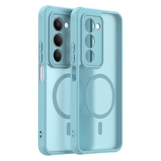 MagSafe Case for Xiaomi Redmi 15 5G / 15 4G, Techsuit, HaloFrost II, Light Green