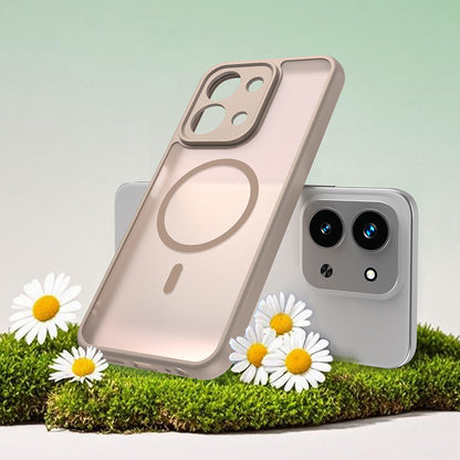 Калъф MagSafe за Xiaomi Redmi 15C 5G / 15C 4G, Techsuit, HaloFrost II, Златист