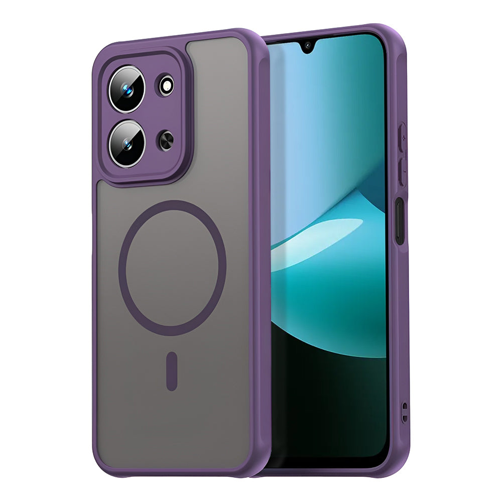 Калъф MagSafe за Xiaomi Redmi 15C 5G / 15C 4G, Techsuit, HaloFrost II, Лилав