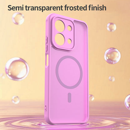 Калъф MagSafe за Xiaomi Redmi 15C 5G / 15C 4G, Techsuit, HaloFrost II, Розов