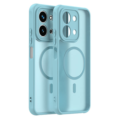 Калъф MagSafe за Xiaomi Redmi 15C 5G / 15C 4G, Techsuit, HaloFrost II, Светлозелен