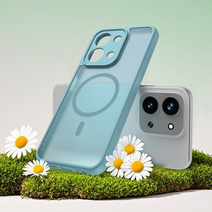 Калъф MagSafe за Xiaomi Redmi 15C 5G / 15C 4G, Techsuit, HaloFrost II, Светлозелен