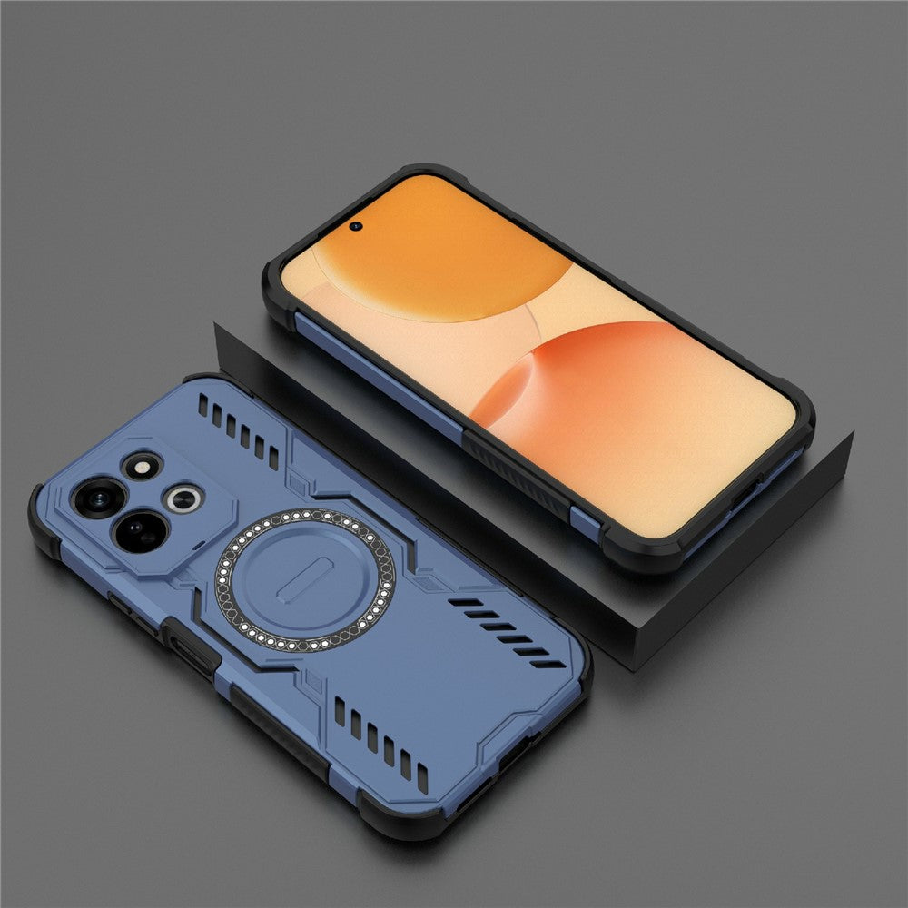 Калъф MagSafe за Xiaomi Redmi 17 5G / 17 4G, Techsuit, ArmorMag, синя