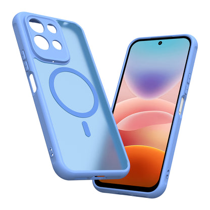 Калъф MagSafe за Xiaomi Redmi 17 5G / 17 4G, Techsuit, HaloFrost II, синя