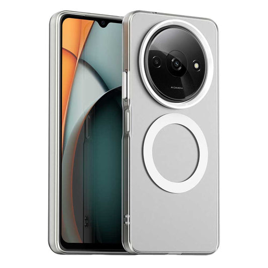 Калъф MagSafe за Xiaomi Redmi A3x / A3, Techsuit, CandyCase, Бял