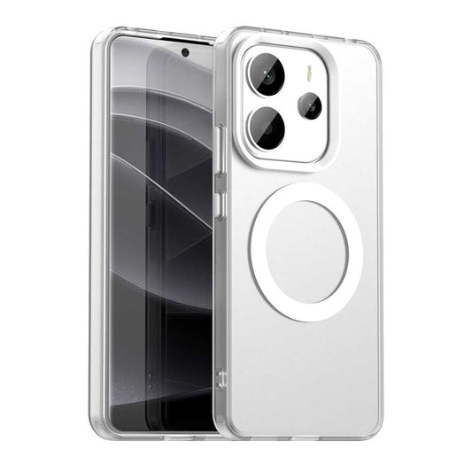 Калъф MagSafe за Xiaomi Redmi Note 14 4G (Регионален), Techsuit, CandyCase, Бял