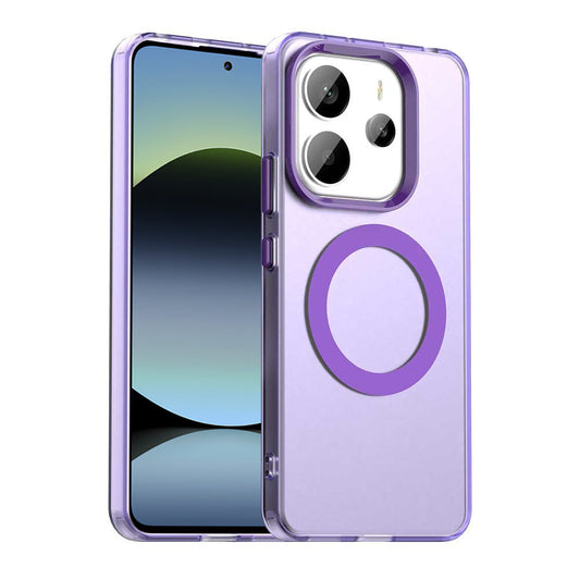 Калъф MagSafe за Xiaomi Redmi Note 14 5G, Techsuit, CandyCase, Лилав