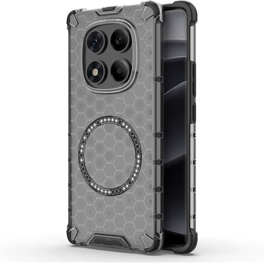 Калъф MagSafe за Xiaomi Redmi Note 14 Pro 4G, Techsuit, HoneyComb Shield, Черен